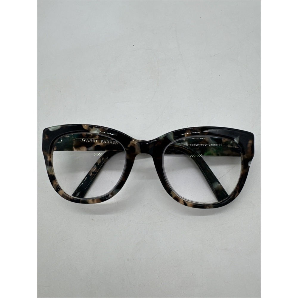 Warby Parker Tatum W 263 Eyeglasses Brown Oyster Tortoise 53-21-140 Frames